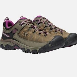 Keen Womens Targhee III Outdoor Hiking Leather Ankle Sneakers Shoes sz 6.5